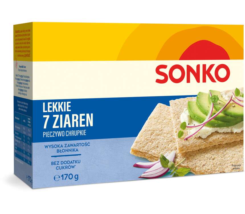 Sonko Pieczywo lekkie 7 ziaren 170 g kaufland.pl