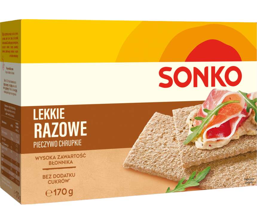 Sonko Pieczywo lekkie razowe 170 g kaufland.pl