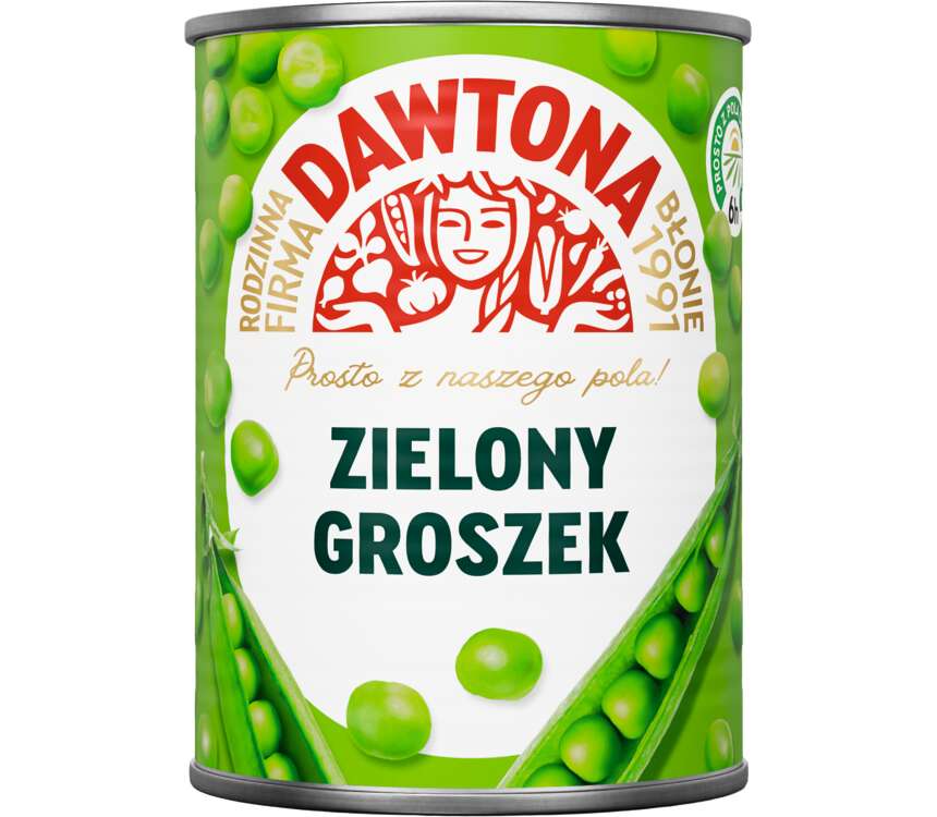 Dawtona Groszek zielony  240/400g kaufland.pl