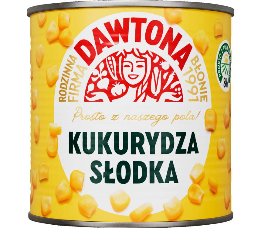 Dawtona Kukurydza słodka  220/400g kaufland.pl