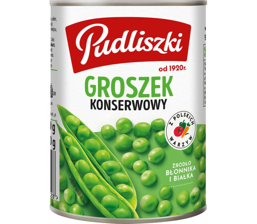Pudliszki Groszek konserwowy  240/400g kaufland.pl