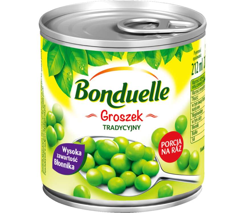 Bonduelle Groszek tradycyjny  130/200g kaufland.pl