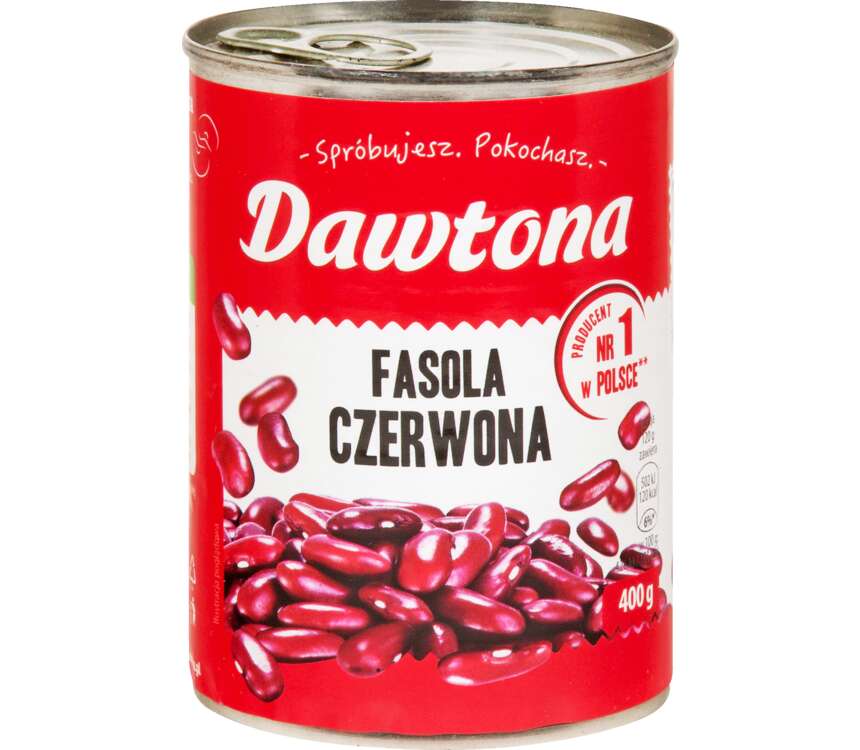 Dawtona Fasola czerwona  240/400g kaufland.pl