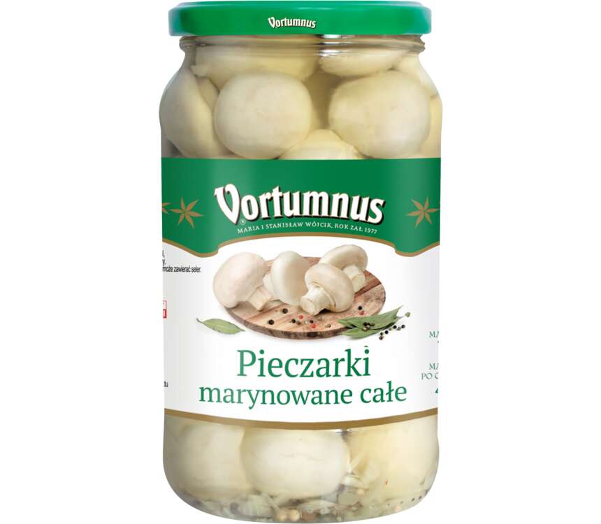Vortumnus Pieczarki marynowane całe 430/720g