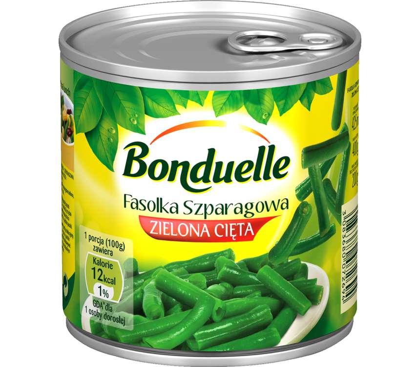 Bonduelle Fasolka zielona cięta 200/400g kaufland.pl