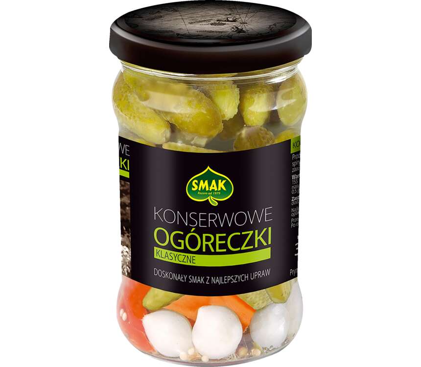 Smak Ogóreczki konserwowe  150/300g kaufland.pl