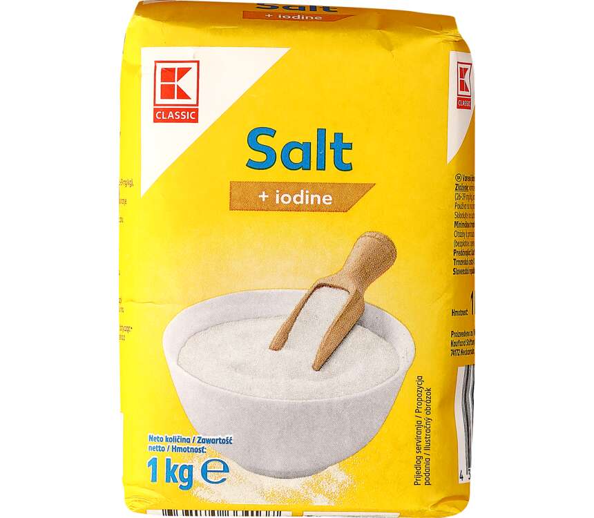 K-Classic Sól spożywcza jodowana 1 kg