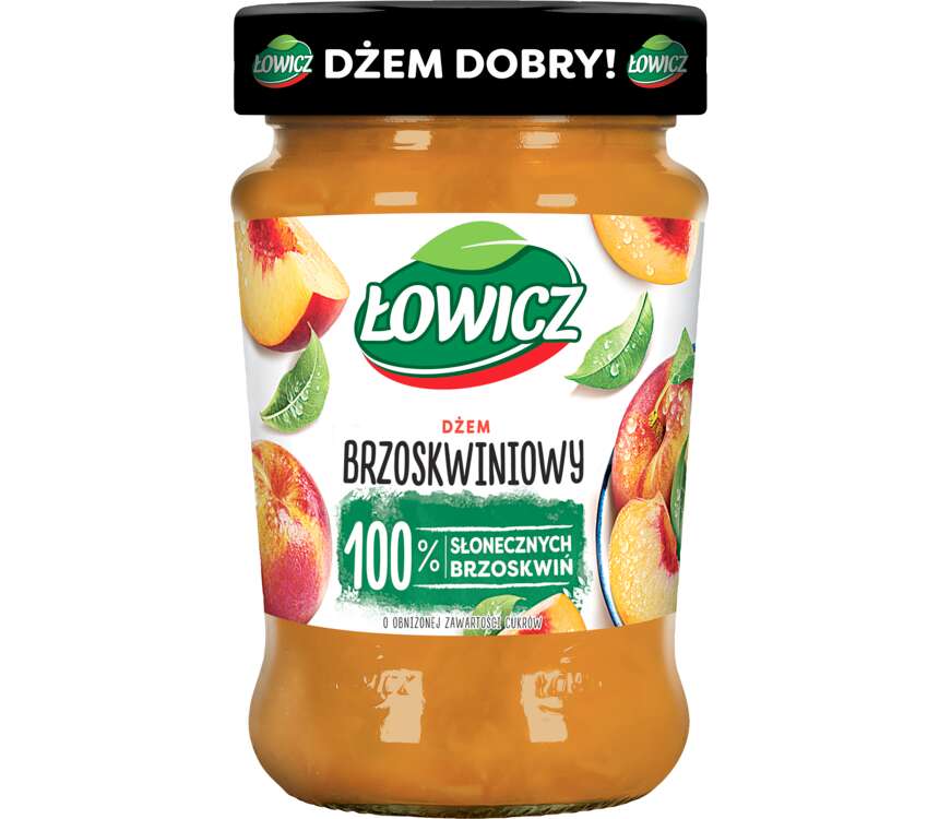 Łowicz Dżem brzoskwiniowy  280 g kaufland.pl
