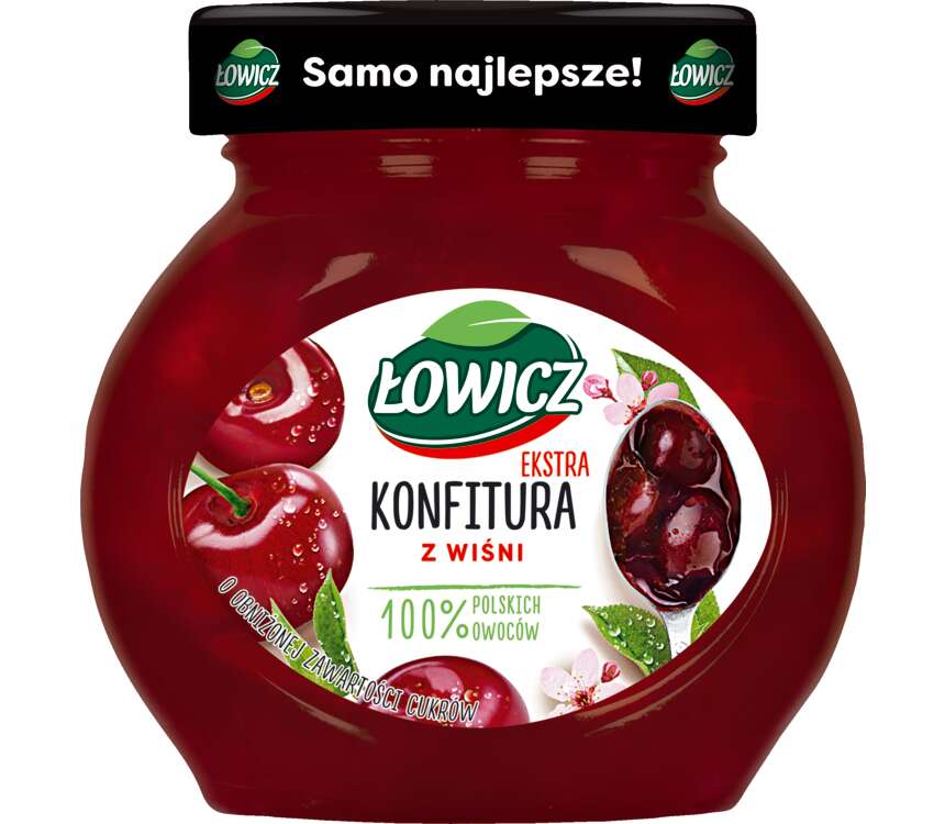 Łowicz Konfitura wiśniowa  240 g kaufland.pl