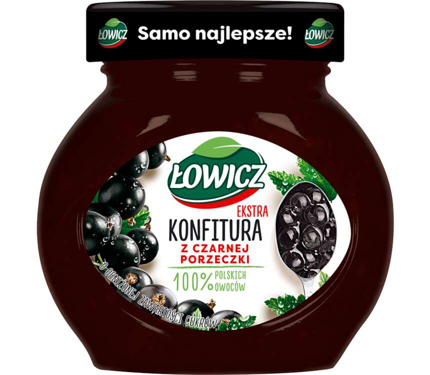 Łowicz Konfitura czarna porzeczka 240 g kaufland.pl