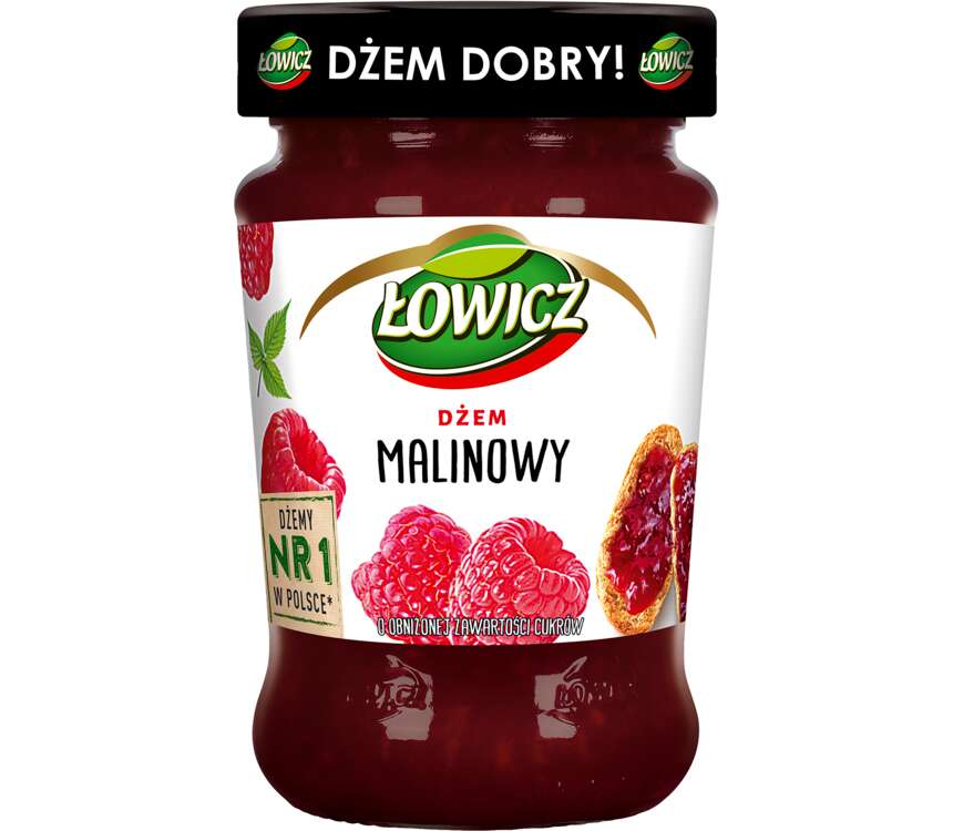 Łowicz Dżem malinowy  280 g kaufland.pl