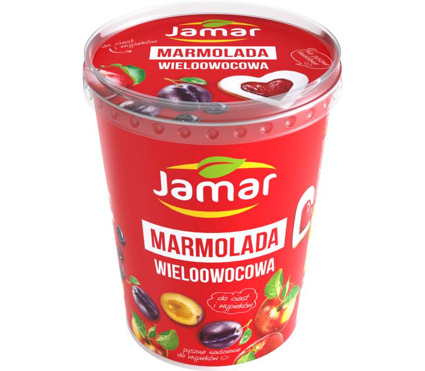 Jamar Marmolada wieloowoc. twarda 600 g kaufland.pl