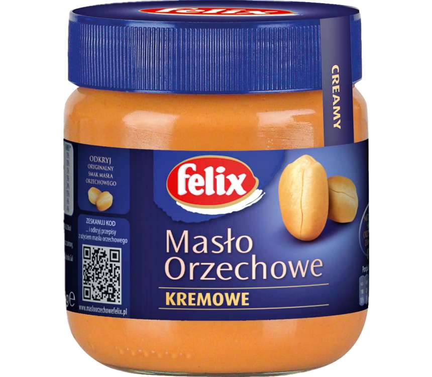 Felix Peanut Power Krem orzechowy kremowe 350 g kaufland.pl