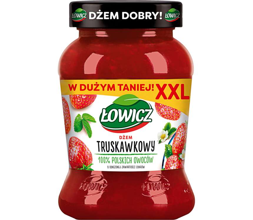 Łowicz Dżem truskawkowy  450 g kaufland.pl