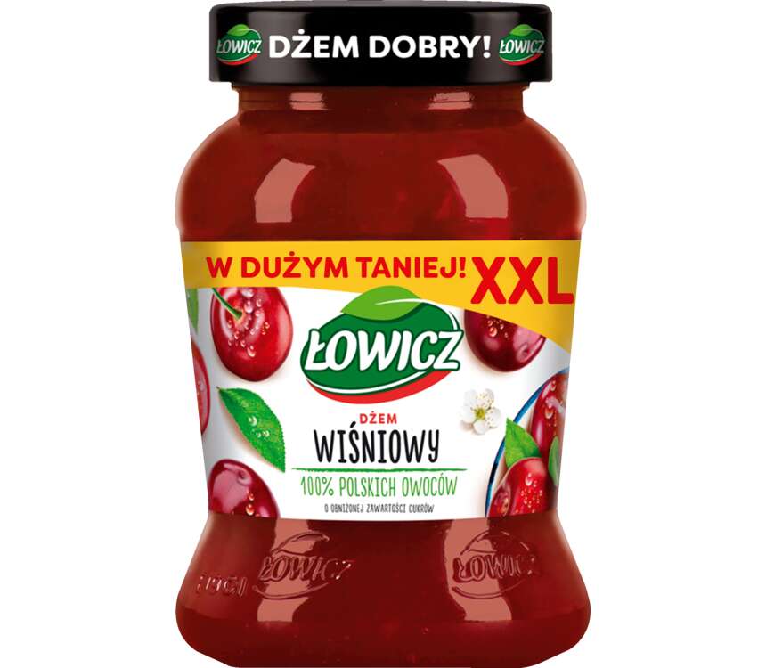 Łowicz Dżem wiśniowy  450 g kaufland.pl