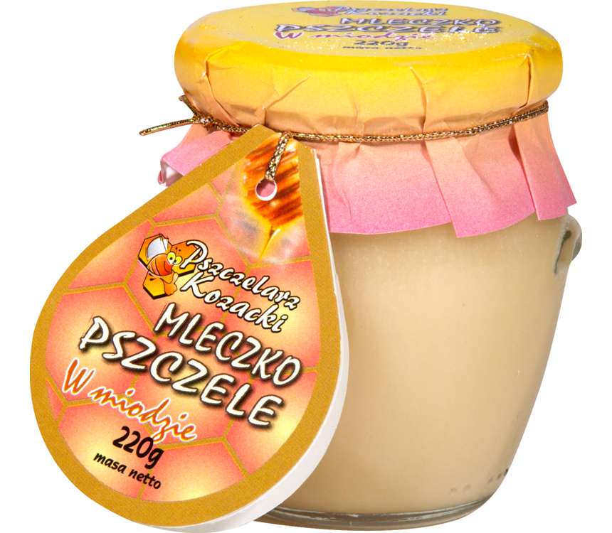 Pszczelarz Kozacki Mleczko pszczele w miodzie 220 g