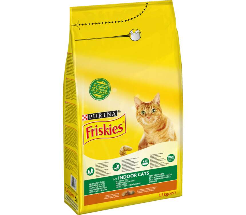 Friskies Karma dla kota sucha Indoor Cats 1,5 kg