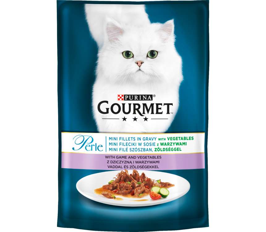 Gourmet Pokarm dla kotów dziczyzna 85 g