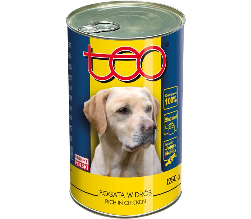 Teo Karma dla psa mokra drób 1250 g