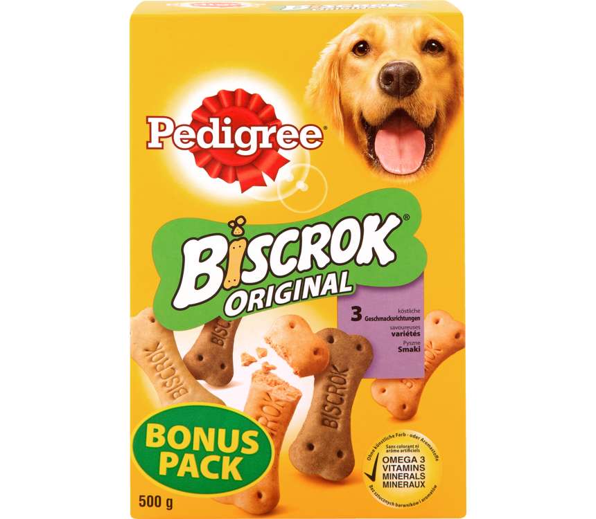 Pedigree Biscrok ciasteczka dla psa 500 g