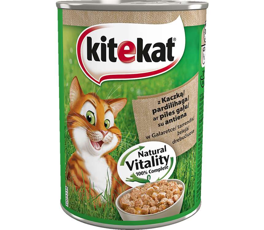 Kitekat Karma dla kota mokra kaczka w galaretce 400 g
