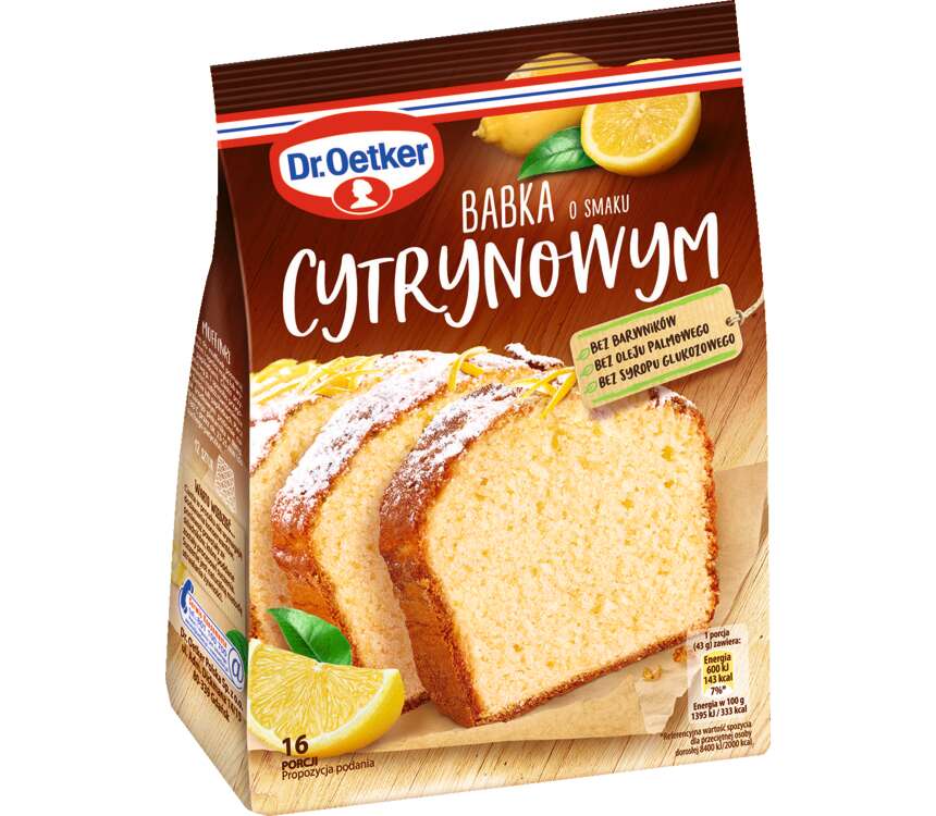 Dr.Oetker Babka cytrynowa 375 g kaufland.pl