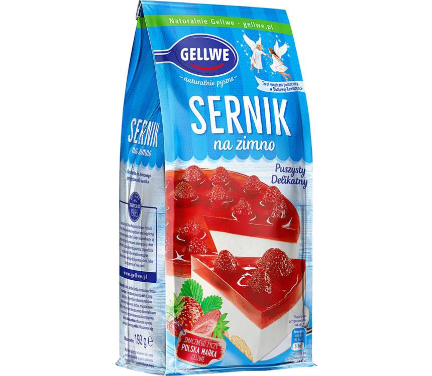 Gellwe Sernik na zimno  193 g kaufland.pl