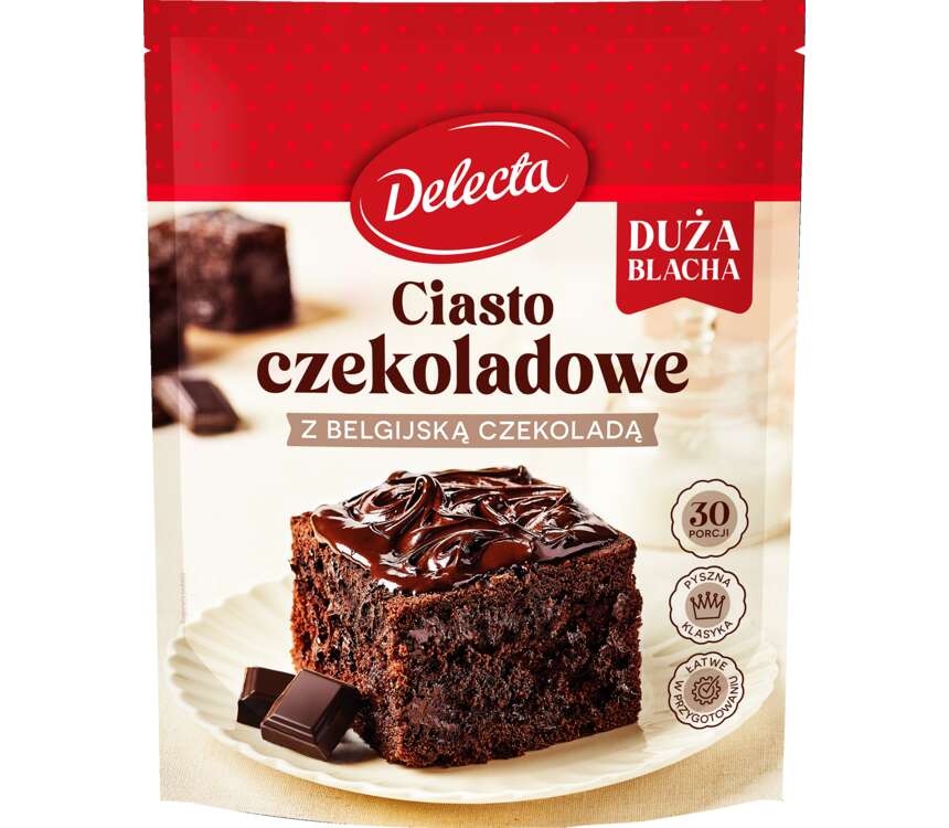 Delecta Duża Blacha ciasto czekoladowe 670 g kaufland.pl