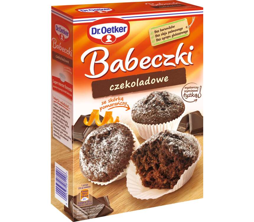 Dr.Oetker Babeczki czekoladowe 335 g