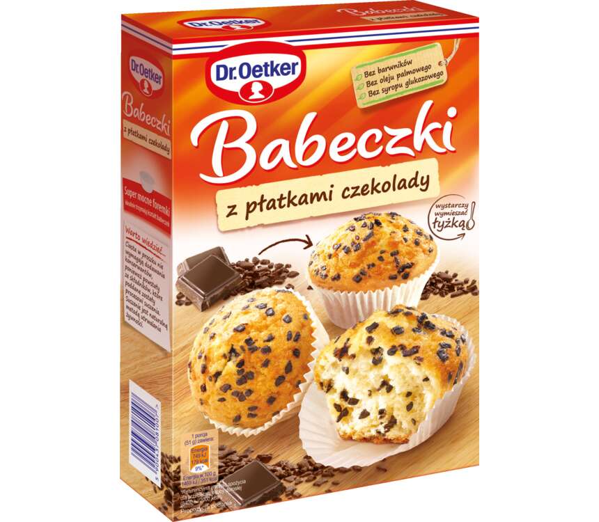 Dr.Oetker Babeczki z płatkami czekolady 300 g kaufland.pl
