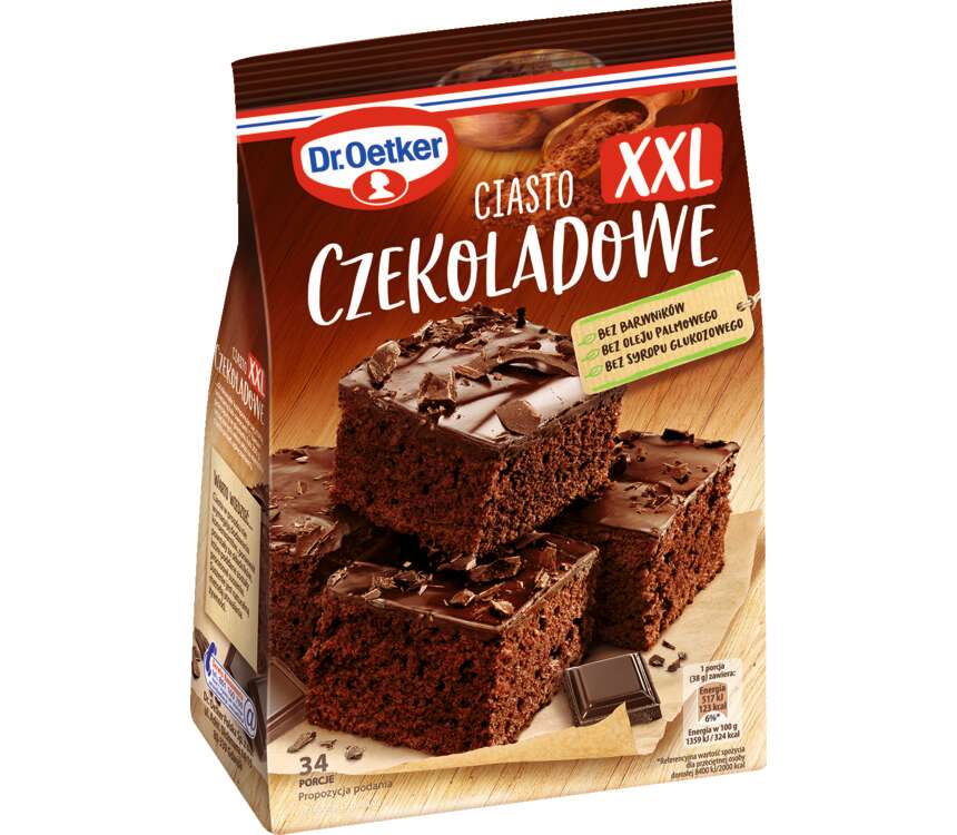 Dr.Oetker Ciasto czekoladowe XXL 671 g kaufland.pl