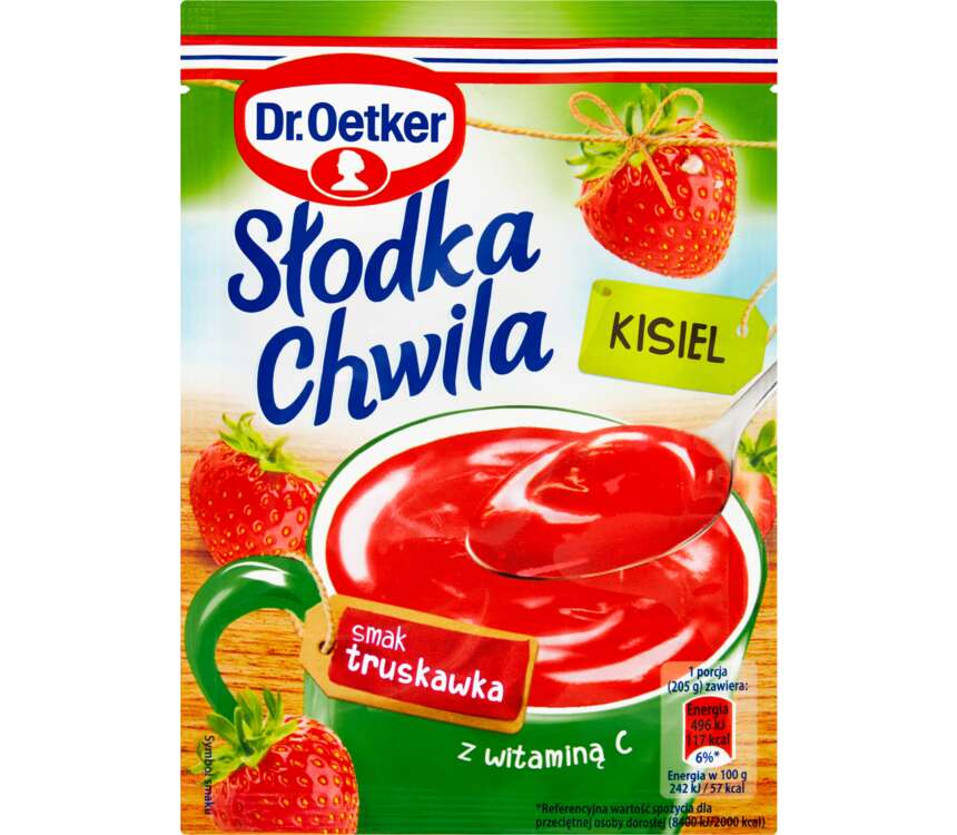Dr.Oetker Słodka Chwila kisiel truskawkowy 30 g kaufland.pl