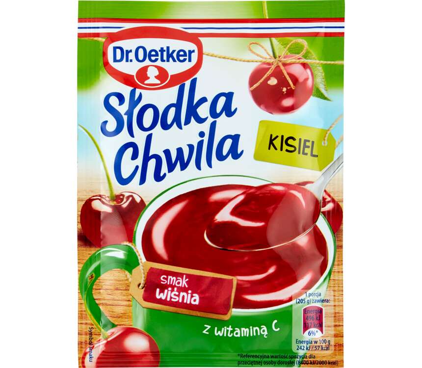 Dr.Oetker Słodka Chwila kisiel wiśniowy 30 g kaufland.pl