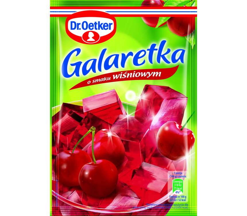 Dr.Oetker Galaretka wiśniowa 77 g kaufland.pl