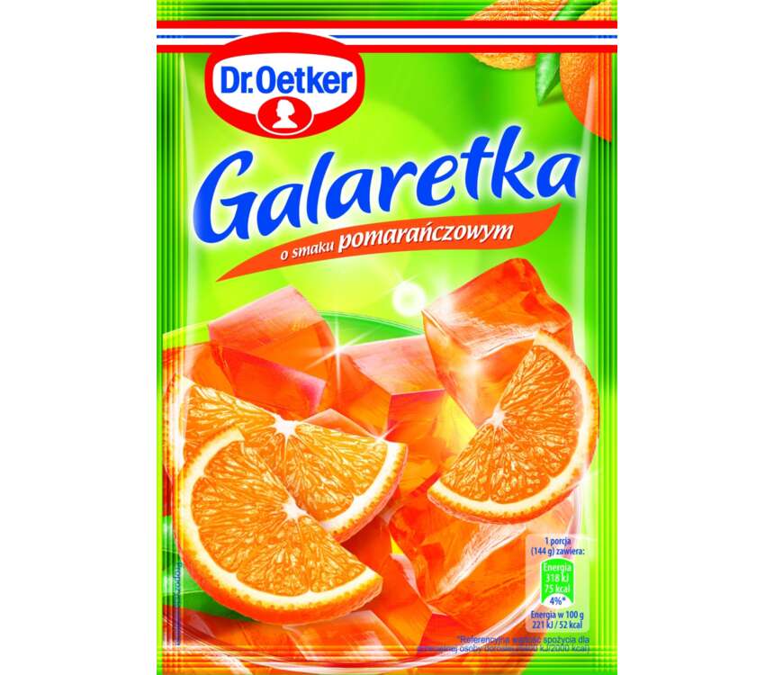 Dr. Oetker Galaretka pomarańczowa 77 g kaufland.pl