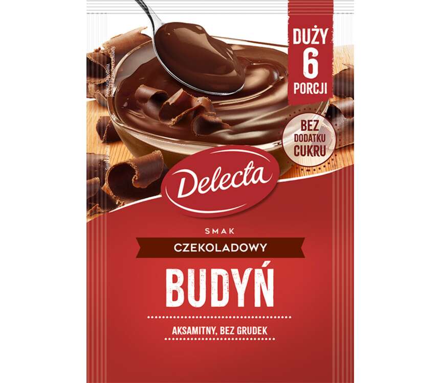Delecta Duży Budyń czekoladowy 64 g kaufland.pl