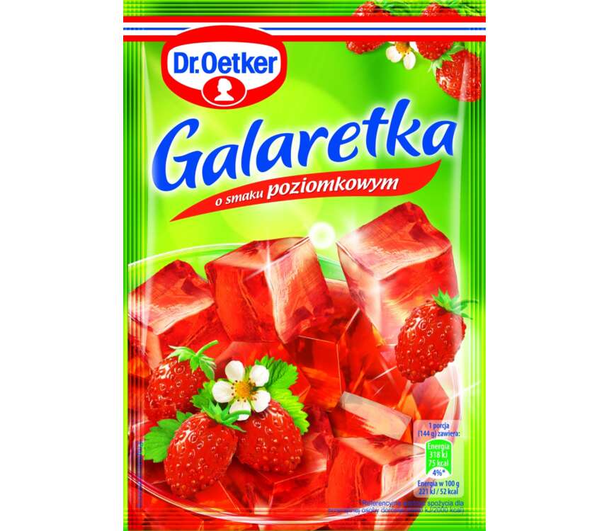 Dr.Oetker Galaretka poziomkowa 77 g kaufland.pl