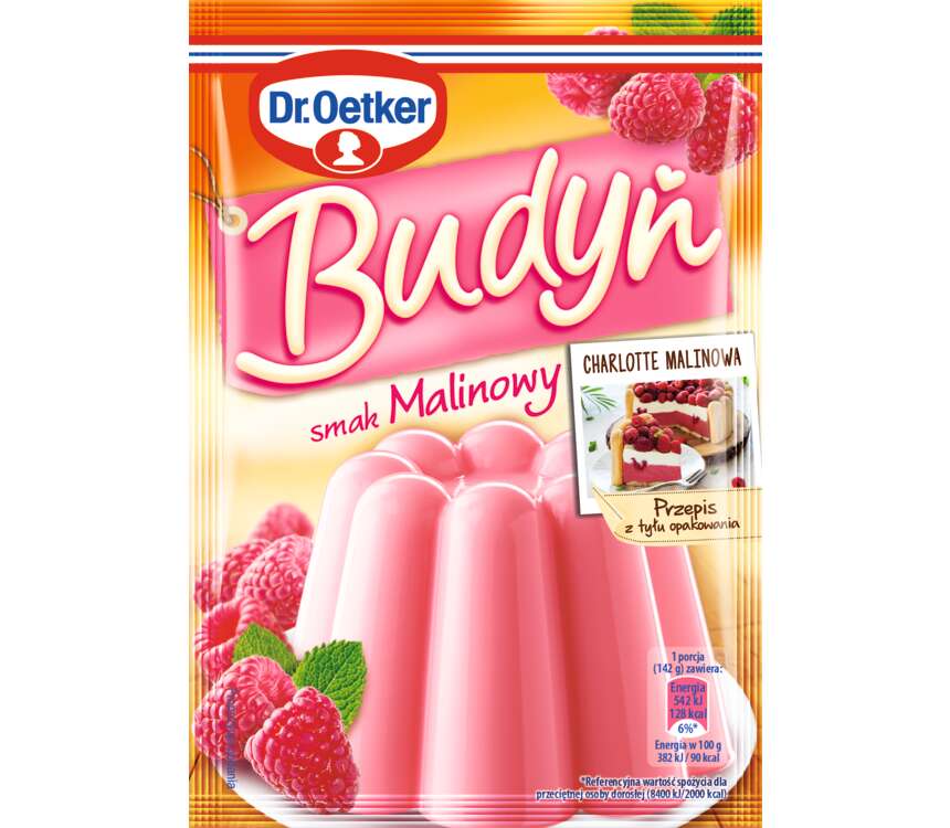 Dr. Oetker Budyń malinowy 40 g kaufland.pl
