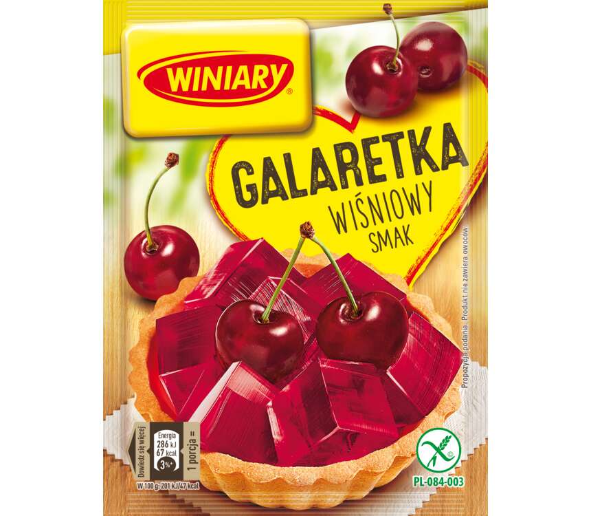 Winiary Galaretka wiśniowa 71 g kaufland.pl