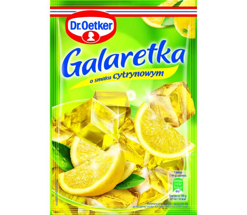 Dr.Oetker Galaretka cytrynowa 77 g kaufland.pl
