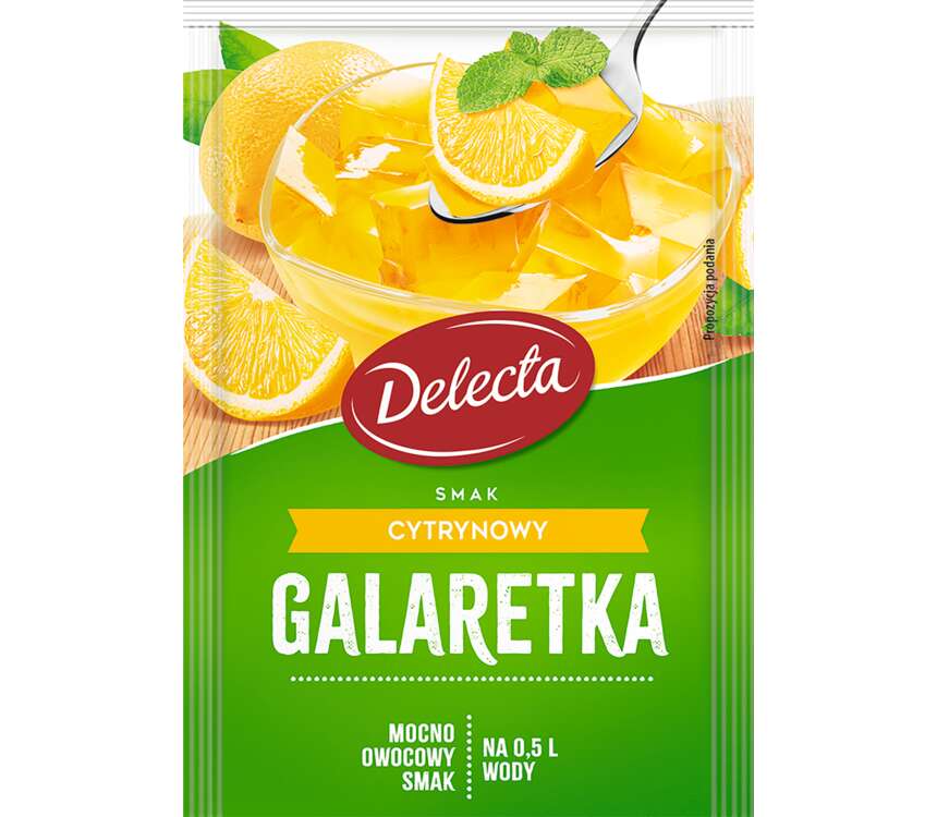 Delecta Galaretka cytrynowa 70 g kaufland.pl
