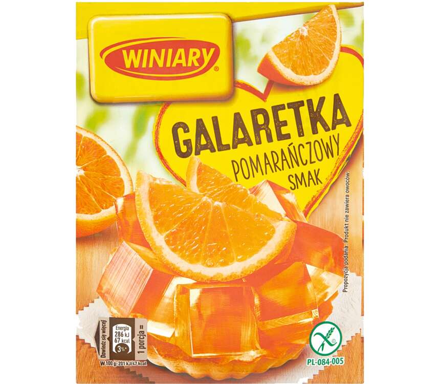 Winiary Galaretka pomarańczowa 71 g kaufland.pl