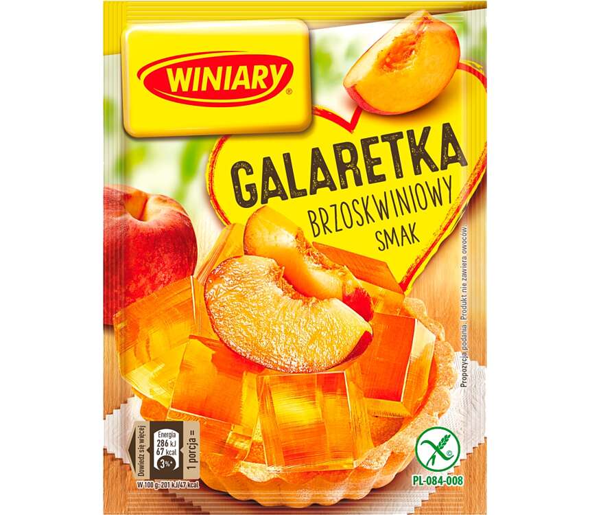 Winiary Galaretka brzoskwiniowa 71 g kaufland.pl