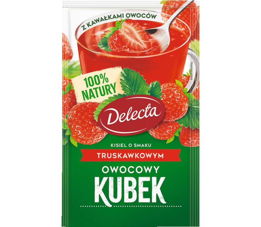 Delecta OK kisiel truskawkowy 30 g kaufland.pl