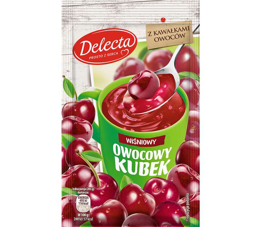 Delecta OK kisiel wiśniowy 30 g kaufland.pl