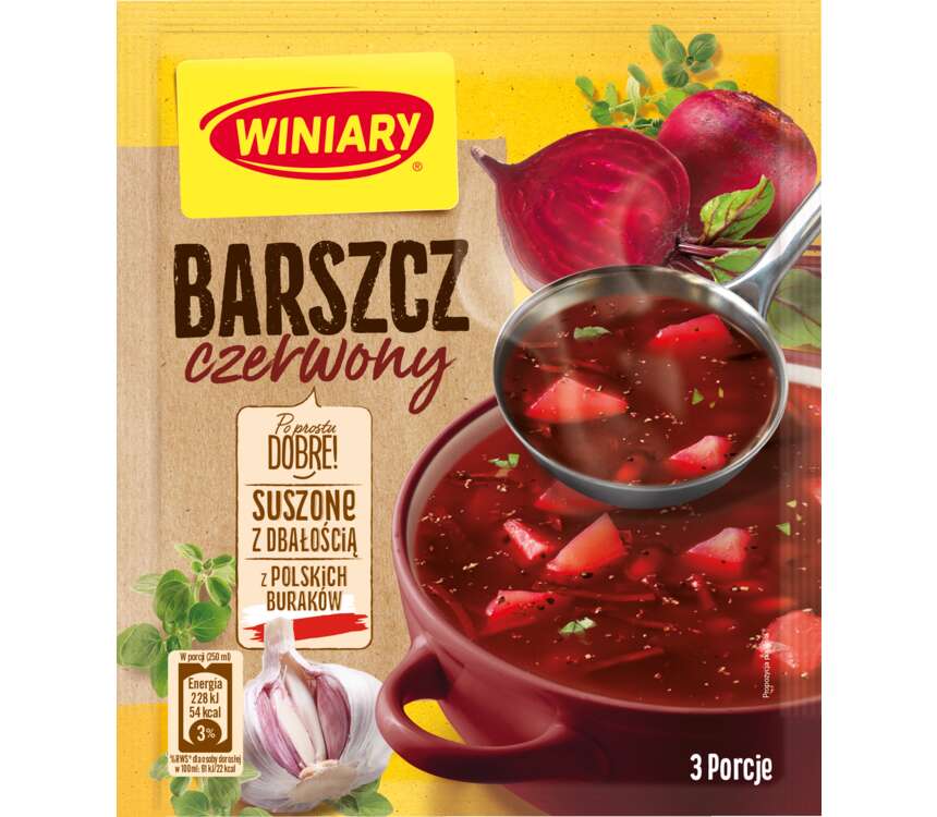 Winiary barszcz czerwony 4 porcje 49 g kaufland.pl
