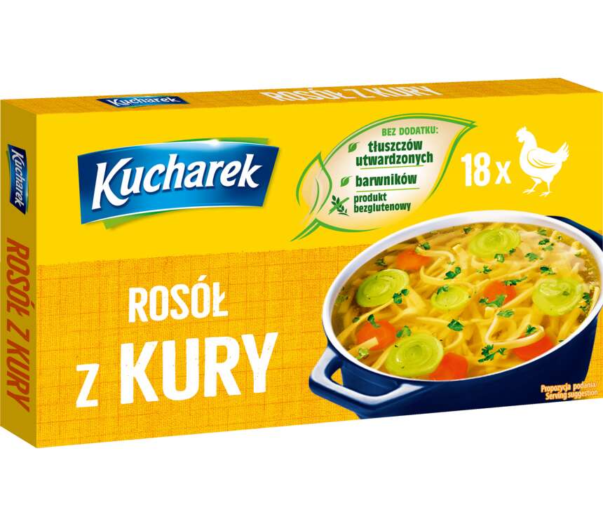 Kucharek Rosół z kury  180 g