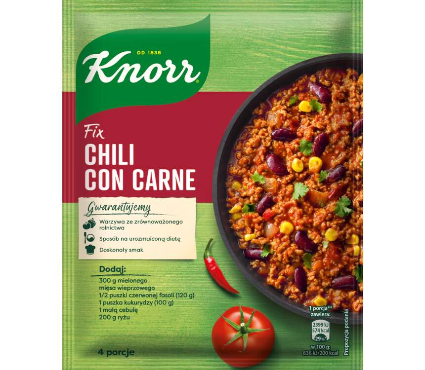 Knorr Fix do chili con carne 37 g kaufland.pl