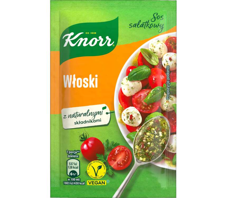 Knorr Sos sałatkowy włoski 8 g kaufland.pl