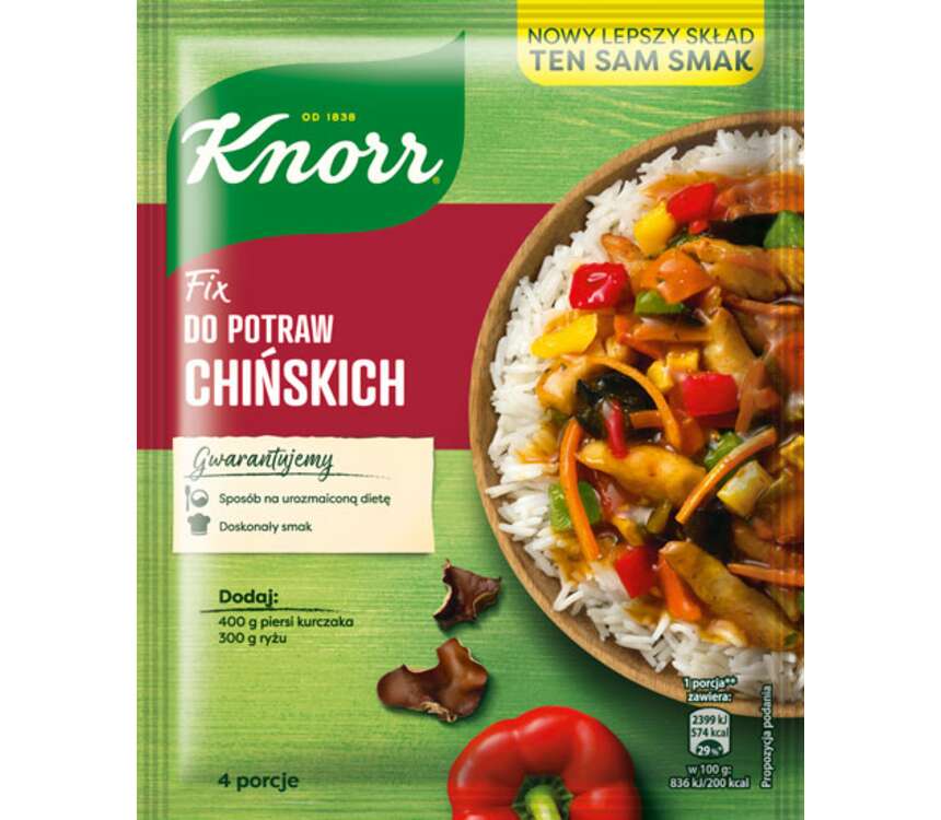 Knorr Fix do potraw potrawy chińskie 39 g kaufland.pl